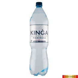 Woda KINGA PIENIŃSKA 1,5L (6szt.) gazowana Kinga Pienińska