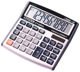 Kalkulator biurowy CITIZEN CT-500VII, 10-cyfrowy, 136x134mm, szary CITIZEN