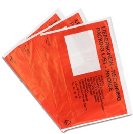 Koperty Kurierskie C5, transparentne czerwony nadruk, karton = 500 szt. ikk240165bred EMERSON Emerson