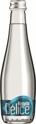 Woda KROPLA BESKIDU gazowana 0.33L butelka szklana zgrzewka 24 szt. Kropla Beskidu