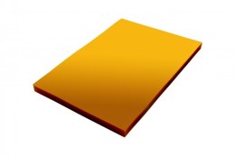 Folia do bindowania A4 DOTTS przezroczysta żółta 0.20 mm opakowanie 100 szt. Dotts