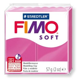 Kostka FIMO soft 57g, amarantowy, masa termoutwardzalna, Staedtler S 8020-22 Staedtler Fimo