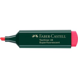 Zakreślacz TEXTLINER 48 czerwony FABER-CASTELL 154821 FC Faber-Castell