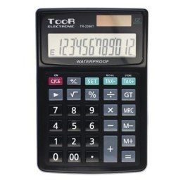 Kalkulator TOOR TR-2296T, 12 pozycyjny, wodoodporny 120-1425 Toor