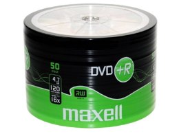 Płyta MAXELL DVD+R 4.7GB 16x (50szt) SP shrink, bulk 275736 Maxell