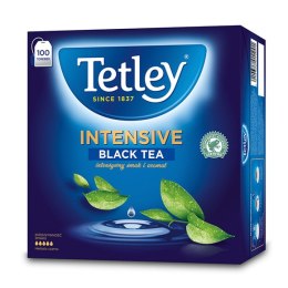 Herbata TETLEY INTENSIVE czarna 100 saszetek z zawieszką Tetley