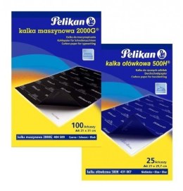 Kalka ołówkowa niebieska, 500H, 100 sztuk 417014 Pelikan Pelikan