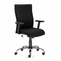 Krzesło obrotowe LEON ST/WILLIAM R19T STEEL EF019 czarny NOWY STYL Nowy Styl