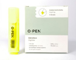 Zakreślacz żółty DH106 OPEN Open