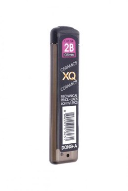 Grafity do ołówka automatycznego XQ 0.5mm 2B DONG-A Dong-A