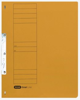 Skoroszyt kartonowy ELBA A4, hakowy, żółty, 100551885 Elba