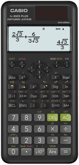 Kalkulator CASIO FX-85ES PLUS-S naukowy 2nd edition Casio
