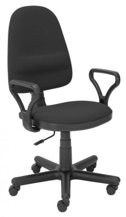 Krzesło obrotowe BRAVO Profil GTP z mechanizmem CPT CU-38/EF002 szary NOWY STYL Nowy Styl
