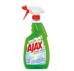 AJAX Płyn do mycia szyb 500ml Floral Fiesta ( zielony )rozpylacz 76688 Ajax