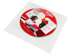 Kieszeń samoprzylepna na CD z klapkąBIURFOL KS-02-02 (10) Biurfol