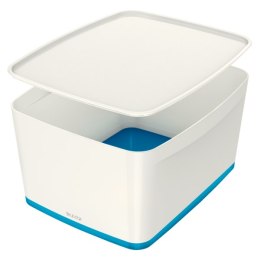 Pojemnik MyBOX duży z pokrywką biało-niebieski LEITZ 52161036 Leitz