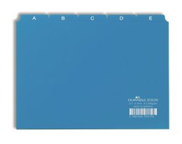 Przekładki A5 25 szt. 5/5 do kart. indeksami 40mm Niebieski 365006 DURABLE Durable