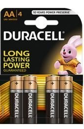 Bateria DURACELL BASIC LR06/AA K4 (4szt) 4520103 Duracell