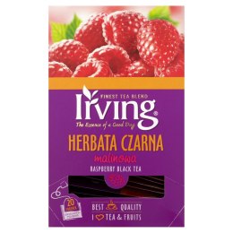 Herbata IRVING malinowa 20 kopert 1,5g czarna Irving