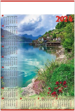 Kalendarz Plakatowy B-1, P03 - OSADA 2024 TELEGRAPH Telegraph