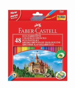 Kredki ZAMEK 48kol. FC120148 pud.karton Faber-Castell