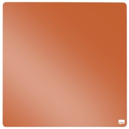 Mała kwadratowa tabliczka suchościeralna Nobo, 360 mm x 360 mm, pomarańczowa 1915622 Nobo