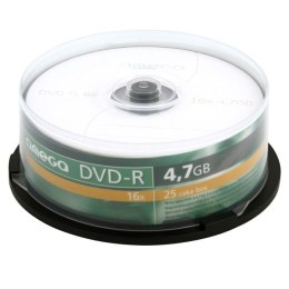 Płyta OMEGA DVD-R 4,7GB 16X SLIM CAKE (10) OMD16S- (X) Platinet