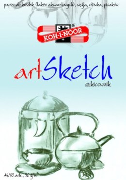 Blok szkicowy A4 ART SKETCH 90g. KOH-I-NOOR Koh-i-noor