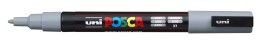 Marker z tuszem pigmentowym PC-3M szary POSCA UNPC3M/DSZ Posca
