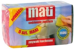 Zmywaki gąbka do zmywania Maxi (5 szt.) MATI 08267 Mati
