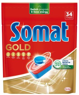 SOMAT Tabletki do zmywarki 34 szt. GOLD 577105 Somat