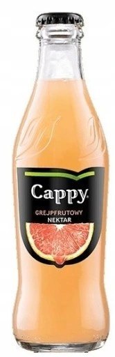 Sok CAPPY 0,3l grapefuit szklana butelka 24 sztuki Coca-Cola