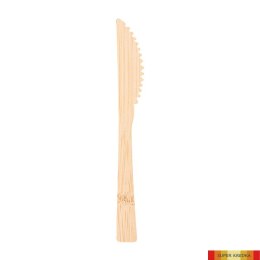 Nóż bambusowy 100 szt. 17 cm 232.51 Papstar