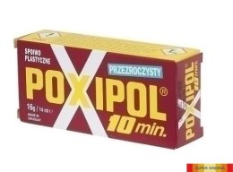 Klej POXIPOL 16g/14ml przezroczysty Poxipol