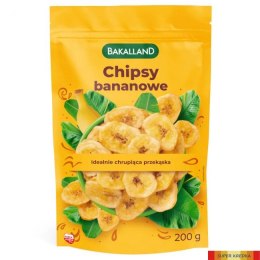 Chipsy bananowe 200g BAKALLAND Bakalland