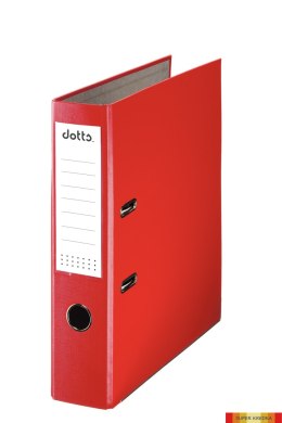 Segregator ekonomiczny DOTTS A4/75mm czerwony (627603) Dotts