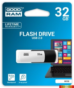 Pamięć USB GOODRAM 32GB UCO2 czarno-biały USB 2.0 UCO2-0320KWR11 Goodram