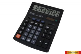 Kalkulator VECTOR VC-444 czarny 12p Vector