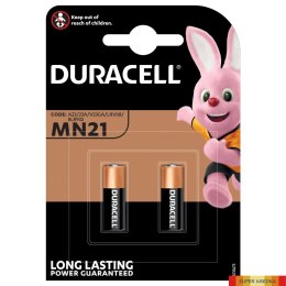 Bateria alkaliczna MN21 12V B2 (2szt) DURACELL kluczyki alarmy piloty Duracell