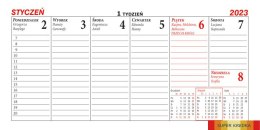 Kalendarz biurowy B12 JOWISZ-2023, BESKIDY Beskidy