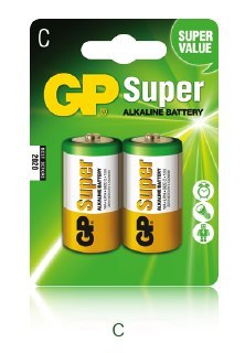 Bateria alkaliczna GP Super C / LR14 (2szt) 1.5V GPPCA14AS003 GP Batteries
