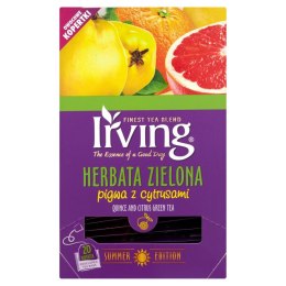 Herbata IRVING pigwa z cytrusami 20 kopert 1,5g zielona Irving