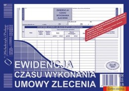 511-3E Ewidencja czasu wykonania zlecenia A5 offset MICHALCZYK&PROKOP Michalczyk i Prokop