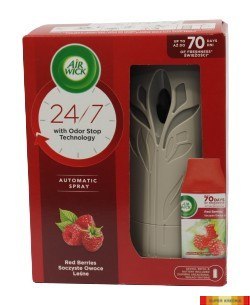 AIR WICK odświeżacz automat.doz.+wkład 250ml Soczyste owoce leśne 52220 Air wick