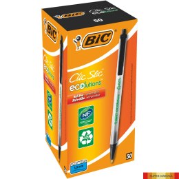 Długopis BIC Ecolutions Clic Stic czarny, 8806871 Bic