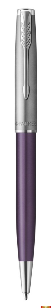 Długopis SAND BLASTED METAL VIOLET PARKER 2169369, giftbox Parker