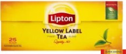 Herbata LIPTON YELLOW LABEL 25 torebek Lipton