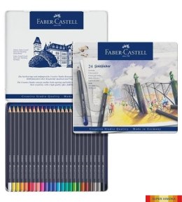 Kredki past.suche 24kol.GOLDFA FC128224 Faber-Castell