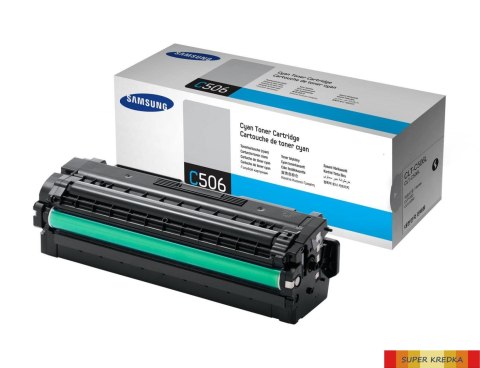 Toner SAMSUNG (CLT-C506L/SU038A) niebieski 3500str Samsung