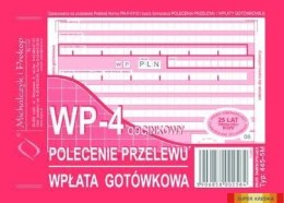 445-5M Polecenie przelewu (1+3) A6 80kartek MICHALCZYK&PROKOP Michalczyk i Prokop